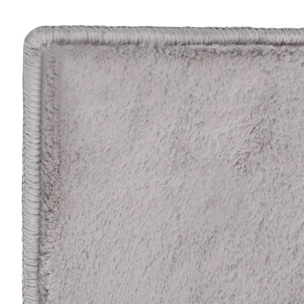 vidaXL Matto j&auml;niksen tekoturkis 200x300 cm harmaa