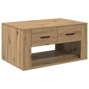 vidaXL Sohvap&ouml;yt&auml; Artisan tammi 80 x 50 x 40 cm Tekninen puu