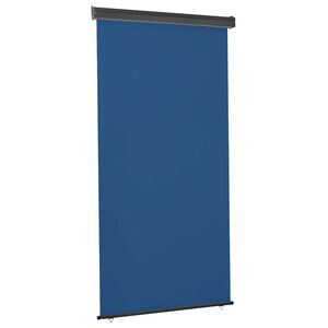 vidaXL Parvekkeen sivumarkiisi 125x250 cm sininen