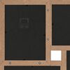 vidaXL Kollaasi valokuvakehys 24x(13x18 cm) kuville vaaleanruskea MDF