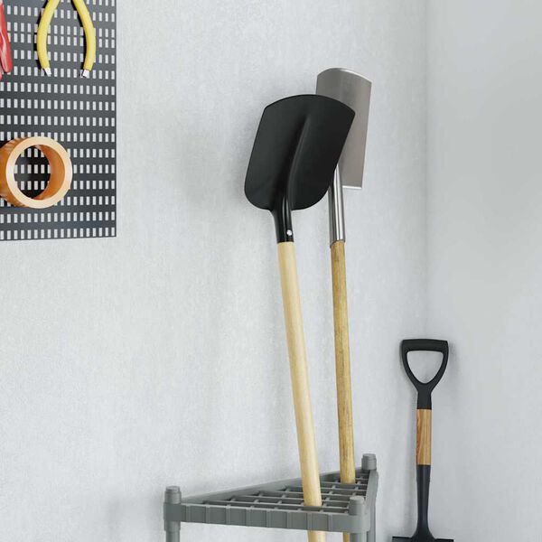 vidaXL Lapio P&auml;&auml; Musta 34,5 x 24 cm Jauhemaalattu Ter&auml;s