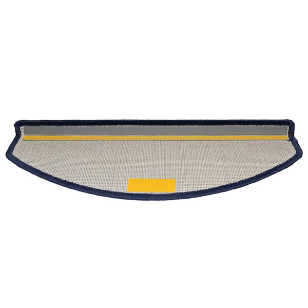 vidaXL Porrasmatot 30 kpl 65x24x4 cm sininen puolipyöreä suuri