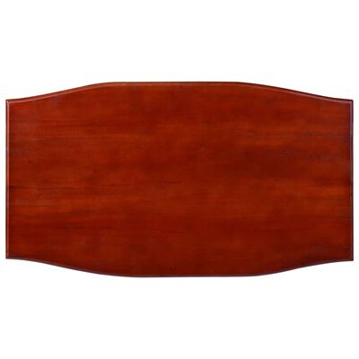 vidaXL Sohvapöytä klassinen ruskea 90x50x40 cm täysi mahonki