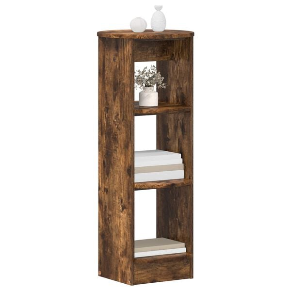 vidaXL Sivukaappi Savustettu Tammi 40 x 40 x 100 cm K&auml;sitelty puu