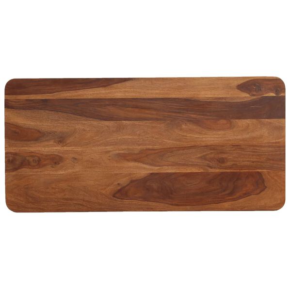 vidaXL 5-osainen baarisarja massiivipuu 115x56x107 cm