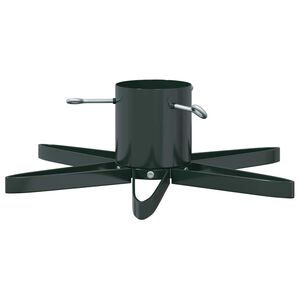 vidaXL Joulukuusen Jalusta 1.73 Vihre&auml; 49 x 49 x 15,5 cm Ter&auml;s