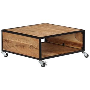 vidaXL Sohvap&ouml;yt&auml; 70x70x32 cm t&auml;ysi akasiapuu