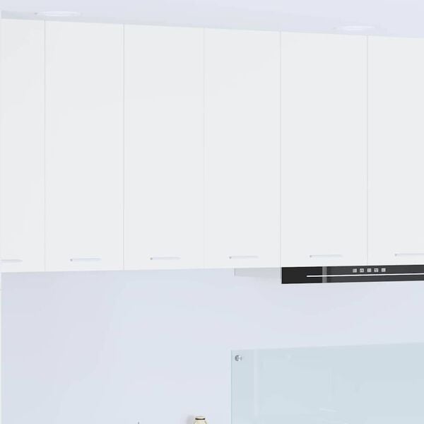 vidaXL Henkarikaappi ovella Valkoinen 60 x 31 x 80 cm Tekninen puu