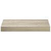 vidaXL Kelluvat sein&auml;hyllyt 4 kpl tammi 40x23x3,8 cm MDF