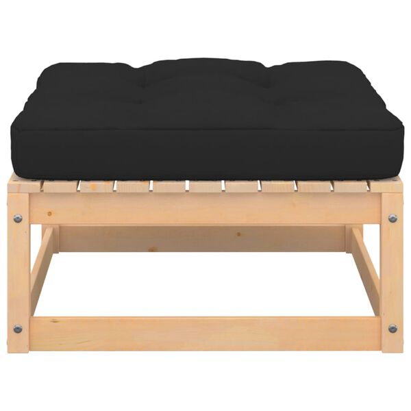 vidaXL 5-osainen Puutarhasohvasarja tyynyill&auml; t&auml;ysi m&auml;nty