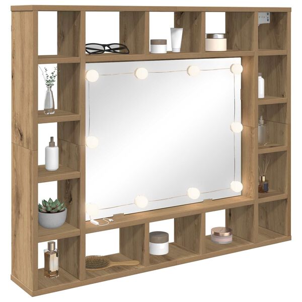 vidaXL Peilivalot LED -nauhavalot Valkoinen 4.5 x 4.5 x 4.8 cm Muovi