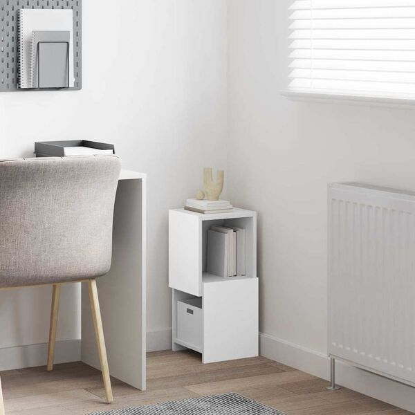 vidaXL Kulmakaappi 25,5x25x55cm Tekninen puu