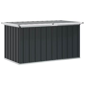 vidaXL Puutarhan varastoarkku antrasiitti 129x67x65 cm