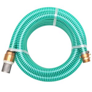 vidaXL Imuletku ja messinkiliittimet 3 m 25 mm vihre&auml;