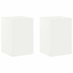 vidaXL Kasviteline 2 pcs valkoinen 40 x 40 x 60 cm Ter&auml;s