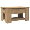 vidaXL-sohvap&ouml;yt&auml; Artisan Oak 79x49x41 cm Engineered Wood