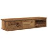 vidaXL Sein&auml;kaappi vanha puu 88x26x18,5 cm tekninen puu
