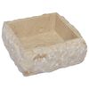 vidaXL Pesuallas kerma 30x30x13 cm marmori