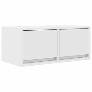 vidaXL TV-taso valkoinen 60x31x25,5 cm tekninen puu