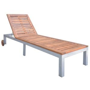 vidaXL Aurinkotuoli akaasiapuu