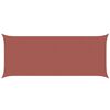 vidaXL Aurinkosuojapurje Terrakotta 2,5 x 6 m 100% polyesteri Oxford