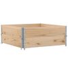 vidaXL Kuormalavan reunukset 2 kpl 100x100 cm t&auml;ysi m&auml;nty