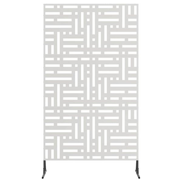 vidaXL Yksityisyysn&auml;ytt&ouml; Harmaa 100 x 50 x 180 cm Ter&auml;s