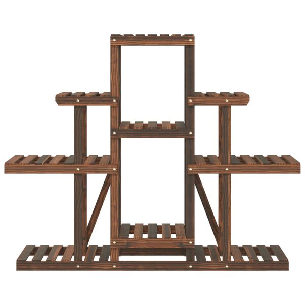 vidaXL Kukkateline 110x25x96 cm täysi kuusi