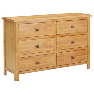 vidaXL Lipasto 105x33,5x73 cm t&auml;ysi tammi