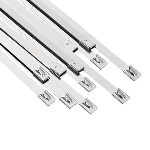vidaXL Kaapelinsite 12 kpl 7,9 x 700 mm Hopea