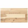vidaXL Kelluva hylly 40x20x4 cm k&auml;sittelem&auml;t&ouml;n massiivipuu akaasia