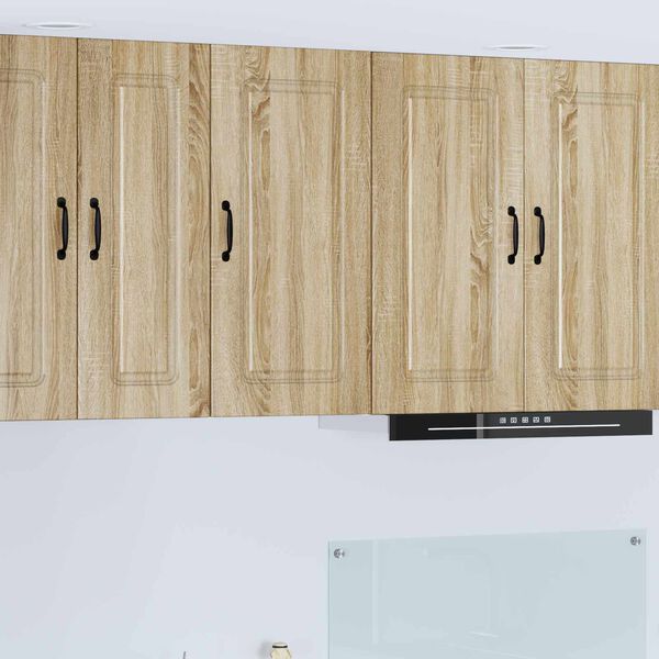 vidaXL Keitti&ouml;kaappi Kalmar Sonoman tammi 40 x 31 x 80 cm Tekninen puu