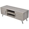 vidaXL TV-taso 120x40x45 cm harmaa