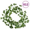 vidaXL murattiseppeleet 12 kpl vihre&auml; 200 cm