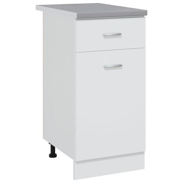 vidaXL Keitti&ouml;n ty&ouml;taso harmaa 40x60x2,8 cm lastulevy