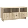 vidaXL TV-kaappi Sonoma-tammi 102 x 34,5 x 50 cm Tekninen puu