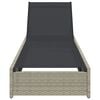 vidaXL Aurinkotuoli Beige 200,5 x 70 x 75 cm polyrottinki