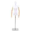 vidaXL S&auml;&auml;dett&auml;v&auml; 162-233 cm mannekiini p&auml;&auml;ll&auml; ja jalustalla Nainen PP