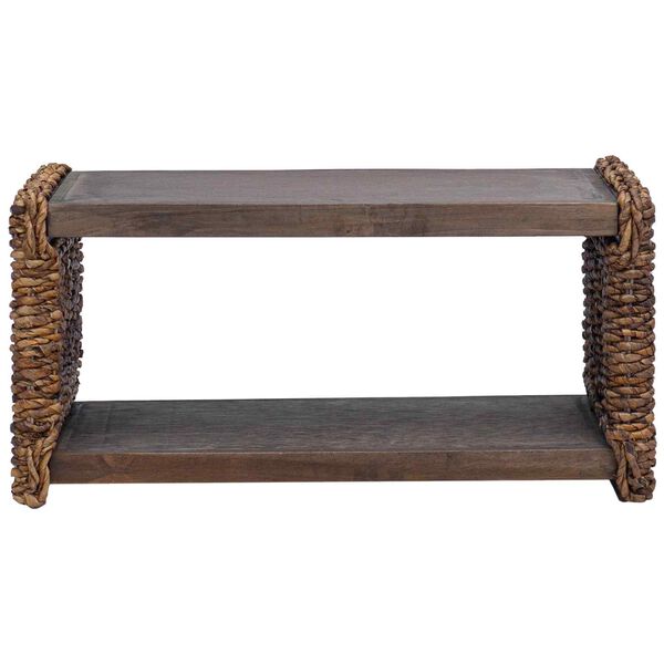 vidaXL Sivupöytä Luonnollinen 44.5 x 45 x 45 cm Kiinteää mahonkipuuta