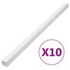 vidaXL Johtokanava 100x40 mm 10 m PVC
