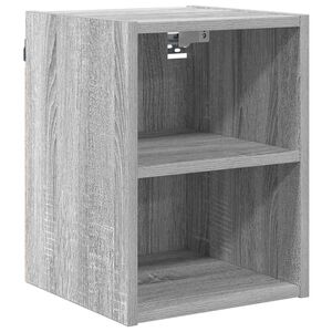 vidaXL Henkarikaappi Harmaa Sonoma 30 x 29,5 x 40 cm Tekninen puu