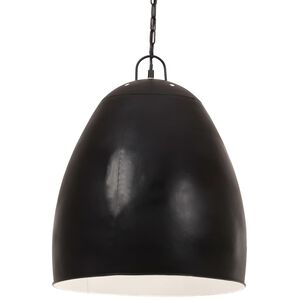 vidaXL Teollistyylinen riippuvalaisin 25 W musta py&ouml;re&auml; 42 cm E27