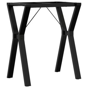 vidaXL Ruokap&ouml;yd&auml;n jalat Y-muoto 60x40x73 cm ter&auml;st&auml;