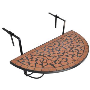 vidaXL Roikkuva parvekep&ouml;yt&auml; terrakotta mosaiikki