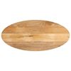 vidaXL P&ouml;yt&auml;levy 90x40x2,5 cm ovaali t&auml;ysi mangopuu