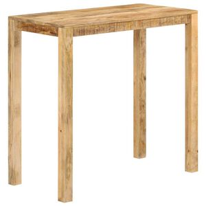 vidaXL Baarip&ouml;yt&auml; 112x55x108 cm t&auml;ysi mangopuu