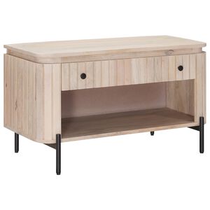 vidaXL Kenk&auml;penkki laatikon kanssa hyllyll&auml; 85 x 37 x 48 cm
