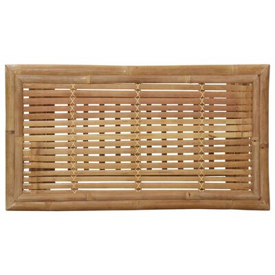 vidaXL 4-osainen Puutarhasohvasarja tyynyillä bambu