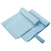 vidaXL Urheilupyyhkeet 2 kpl Sininen 50 x 30 cm
