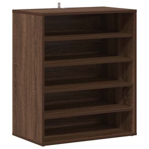 vidaXL Kenk&auml;teline ruskea tammi 60x35x70 cm tekninen puu
